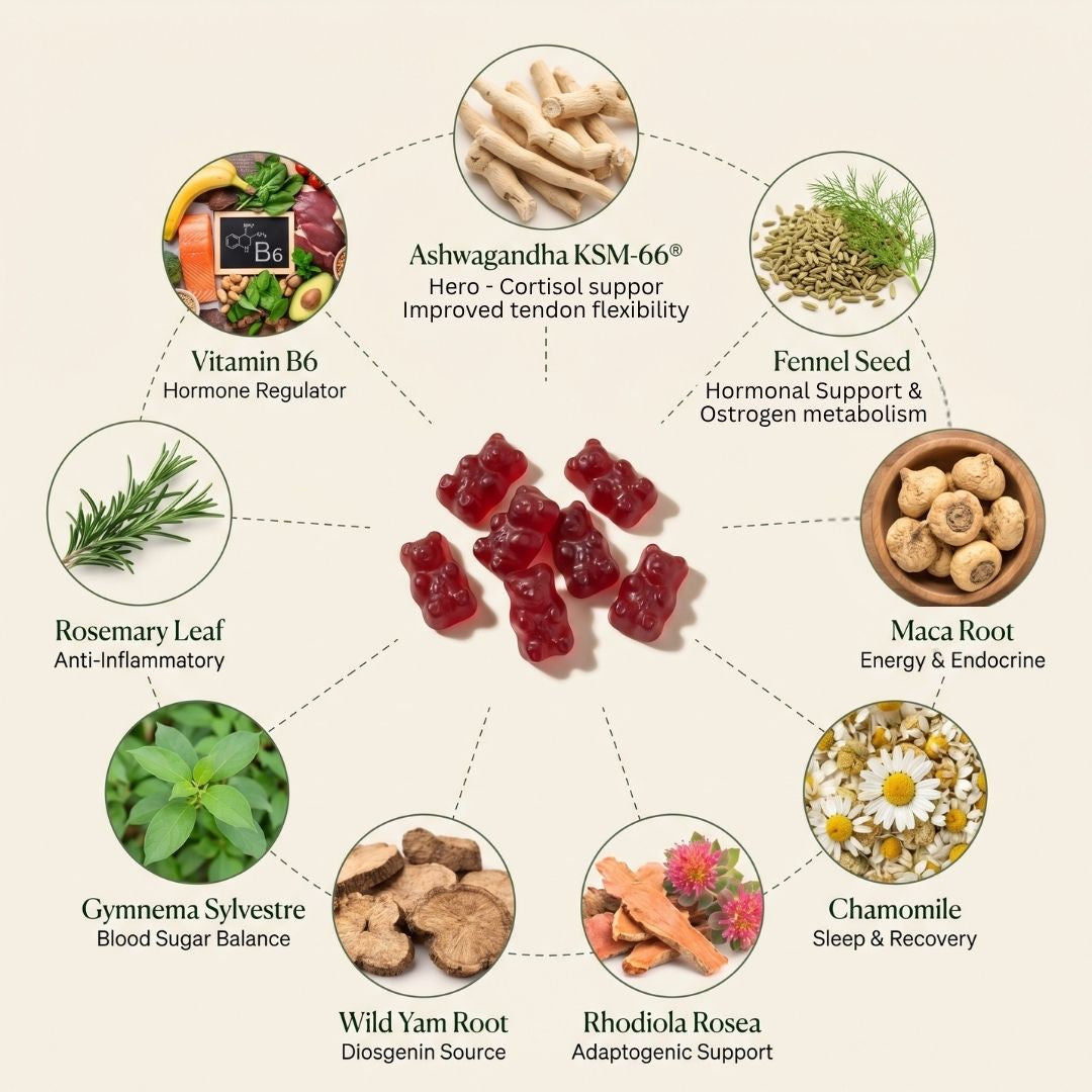 MenoBalance Gummies — Joint & Hormone Support
