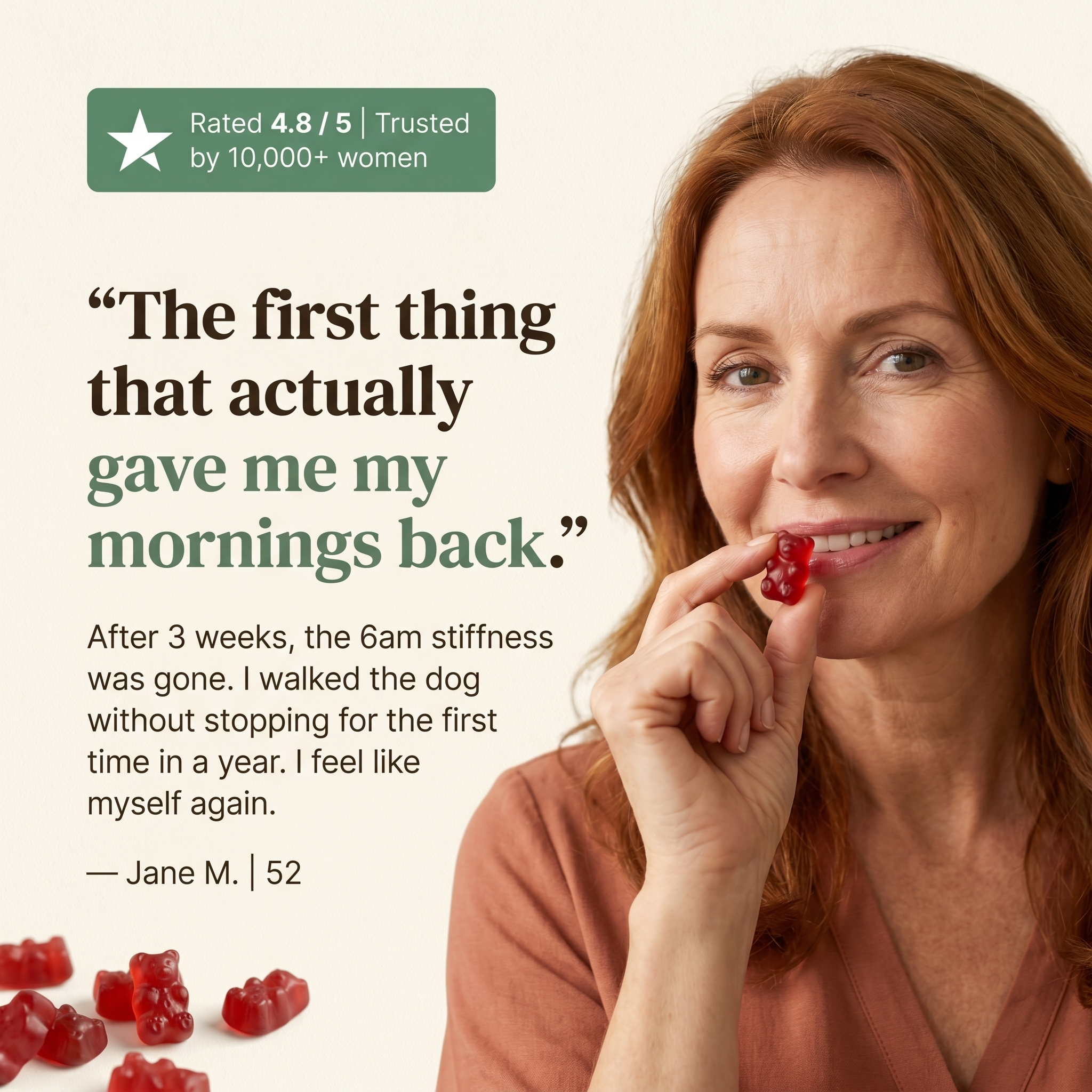 MenoBalance Gummies — Joint & Hormone Support