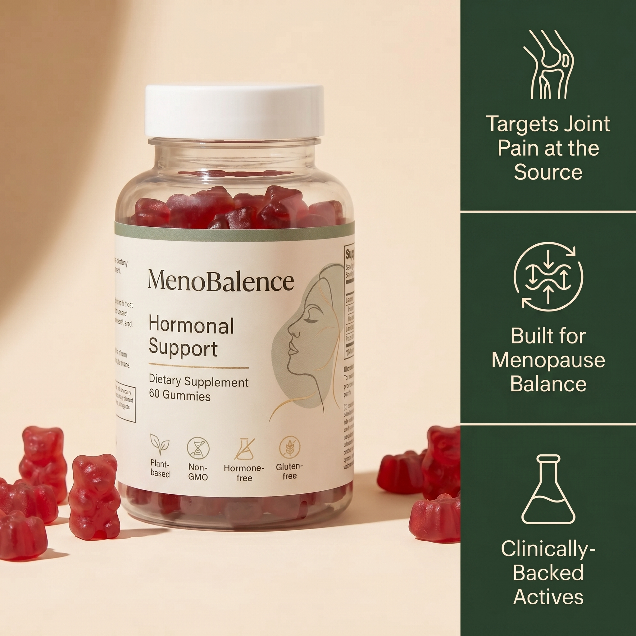 MenoBalance Gummies — Joint & Hormone Support
