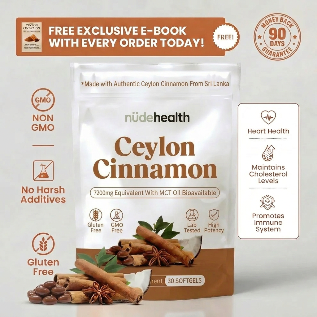 Ceylon Cinnamon 7200mg equivalent with MCT Oil