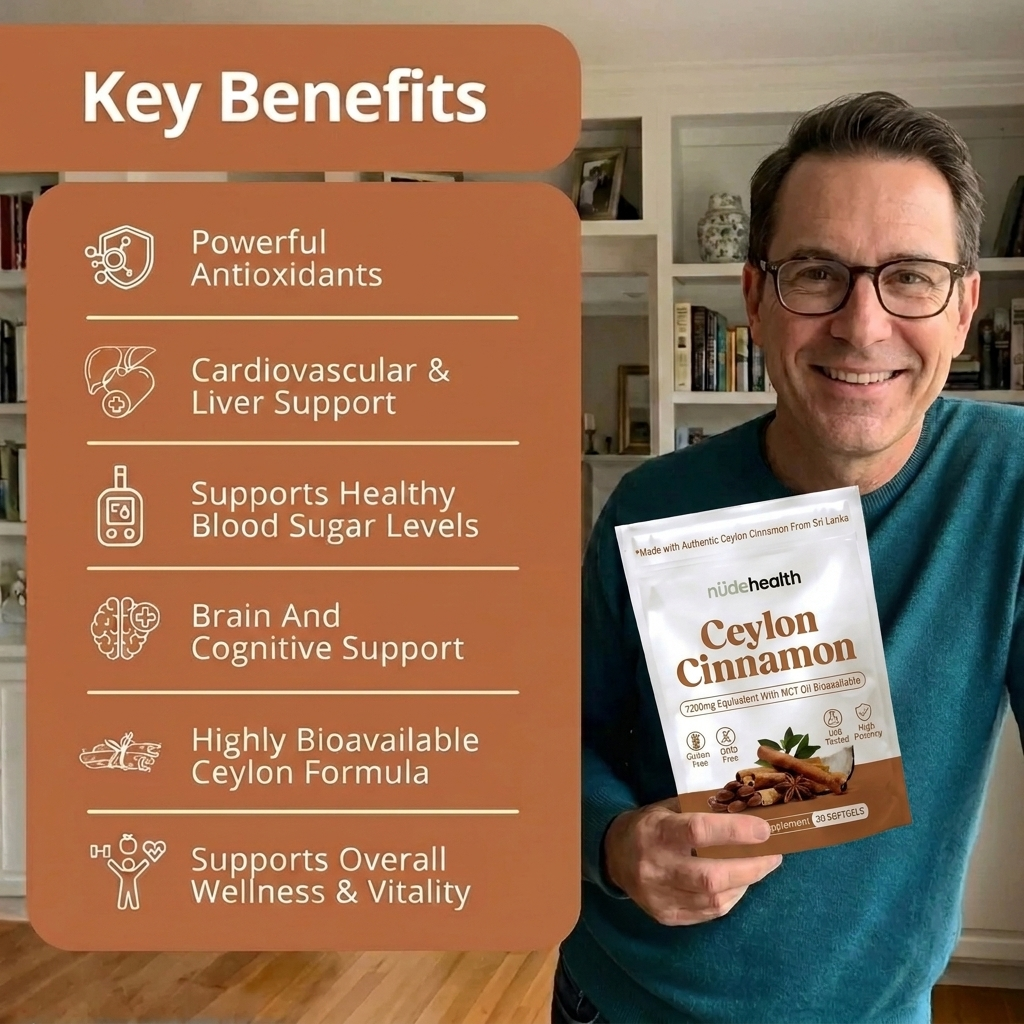 Ceylon Cinnamon 7200mg equivalent with MCT Oil